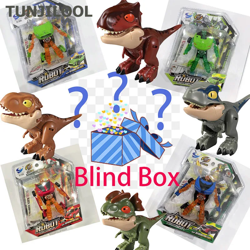 

Lucky Mystery Box Blind Box Surprise Gift Car Deformation Robot Toys Action Figure Dinosaur Transformation Toys Random Shipping