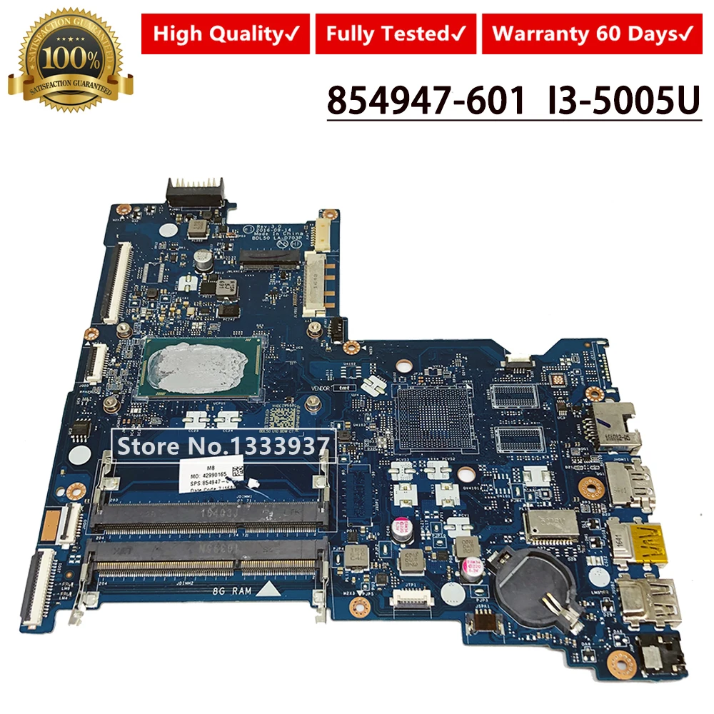 bdl50 la d703p sr244 i3 5005u материнская плата для hp