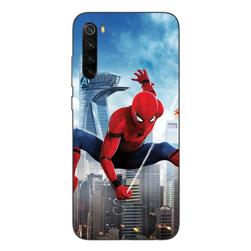 Z05 Мягкий силиконовый чехол для Xiaomi Redmi Note, 8 T, 8 T, 6,3 дюймов, чехол-накладка на заднюю панель, HD принт с розами, волком, мультипликационным рисунком, Fundas Para, чехол - Цвет: Z05