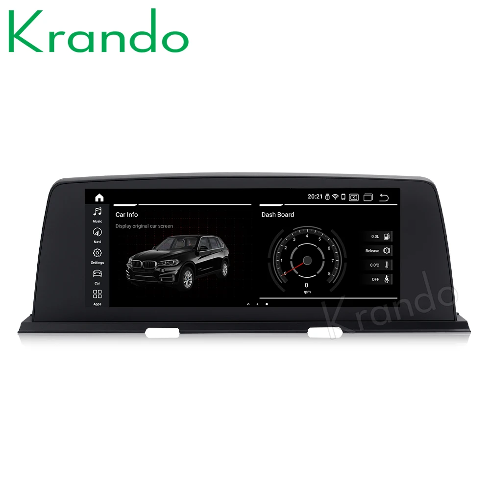 

KRANDO Android 10.0 4+64gb 10.25'' Car radio audio navigation multimedia player for BMW 6 series F06 F12 2011 2012