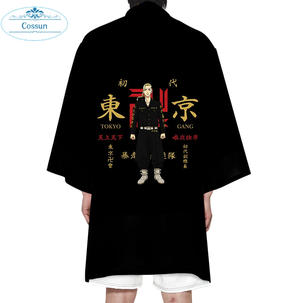 

Мантия для косплея ригудзи Кен рягудзи из аниме Токио, мантия Tachibana Hinata, Длинная женская рубашка на Хэллоуин