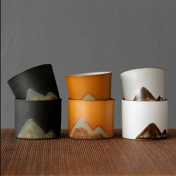 Керамическая чайная чашка в китайском стиле чайный набор кунг фу фарфоровая