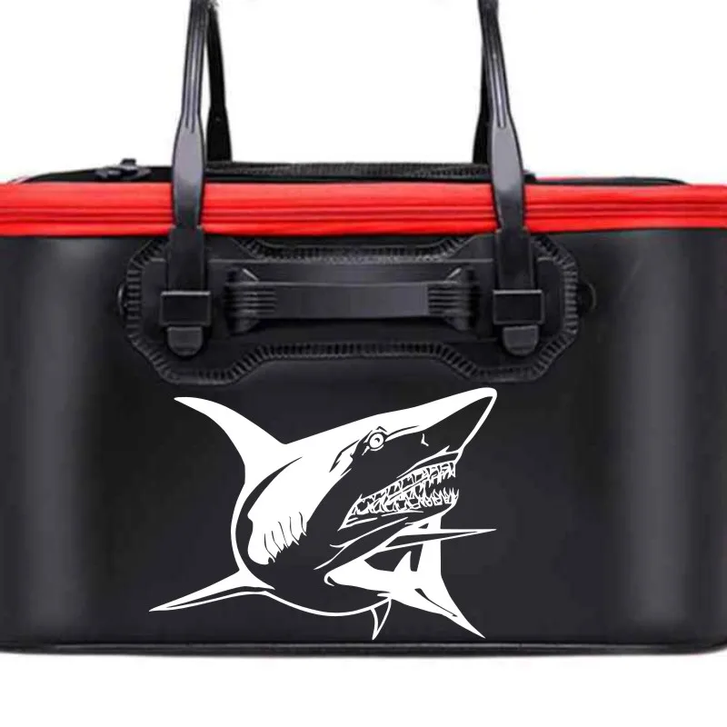 Наклейка в виде акулы Angling наклейка для магазина снастей рыболовных крючков