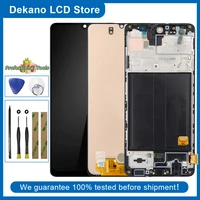 lcd for samsung galaxy a31 2020 a315 a315f a315fds a315gds lcd display touch screen digitizer tools adhesive with frame