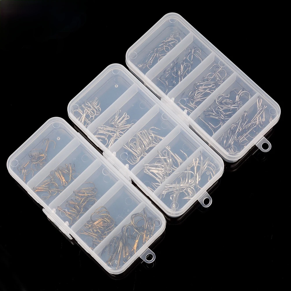 

2/4/6/8/10 S Three Hook Lua Hooks Tied Fur 5 Specifications Mixed 50 Boxes