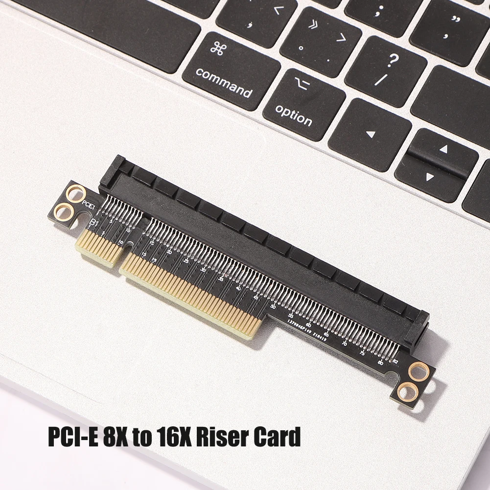 

PCI-E 8X к PCI-E 16X адаптер преобразователя PCI Express 8X 16X карта расширения для настольной материнской платы Компьютерные аксессуары