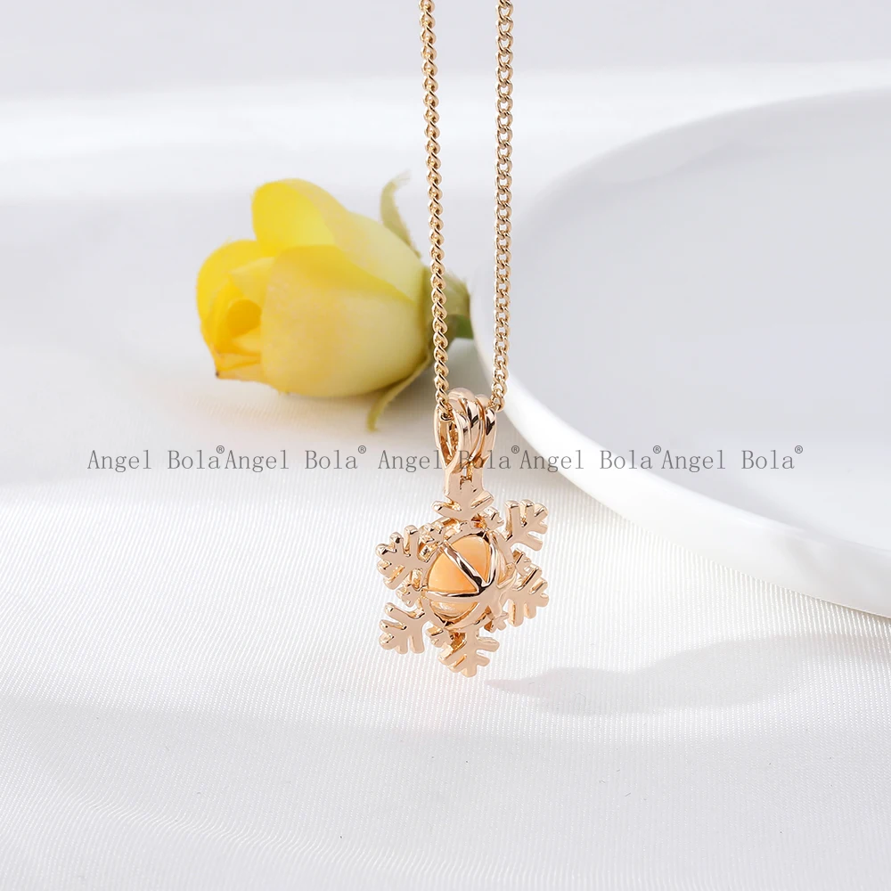 Снежинка Ангел бола ювелирные изделия Йога Ароматерапия Эфирные масла