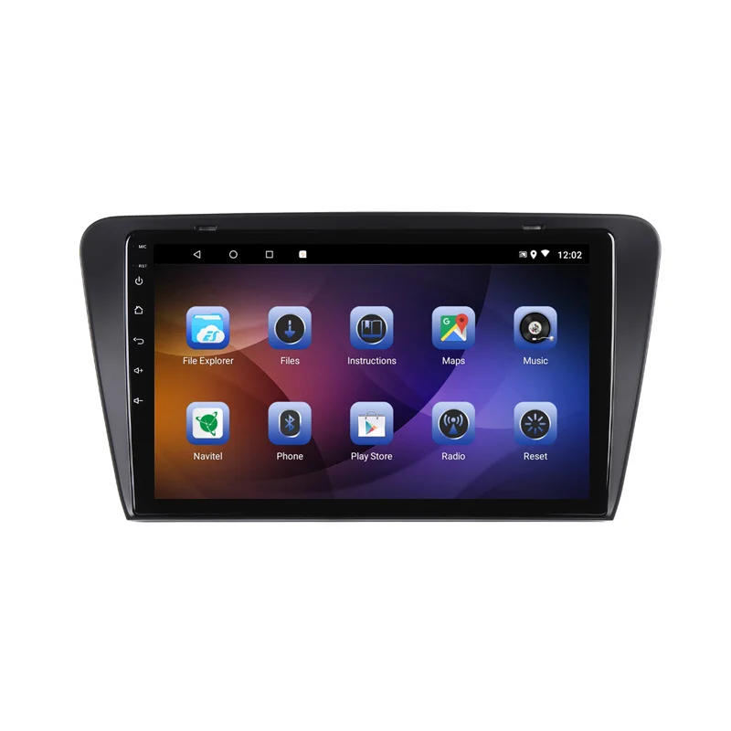 9 "4G RAM 8 ядер Android DVD GPS навигация для SKODA OCTAVIA 2014 2015 2016 2017 аудио стерео