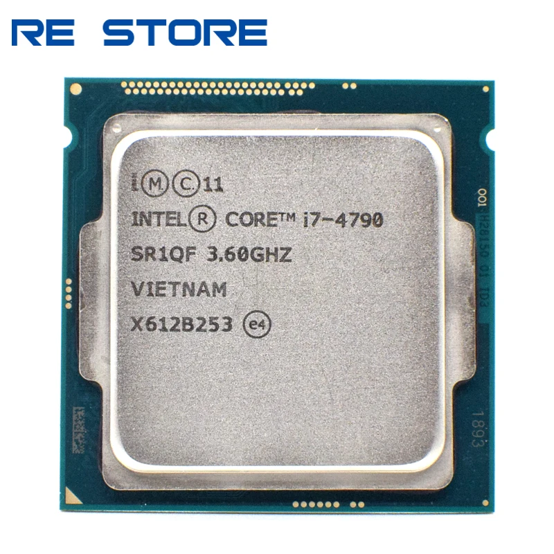 Процессор Intel Core i7 4790 3 6 ГГц четырехъядерный 8 Мб 5 ГТ/с SR1QF LGA 1150|Процессоры| |