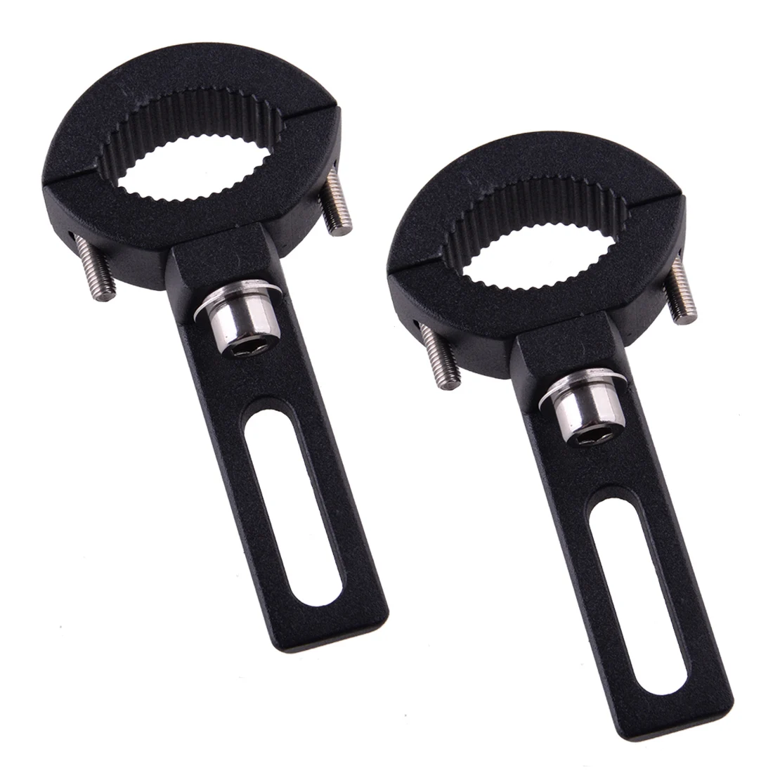 

Beler 2 шт. 20 мм-31 мм пятно света Противотуманные фары дальнего света головной светильник монтажный зажим держатель вилка кронштейн для велоси...