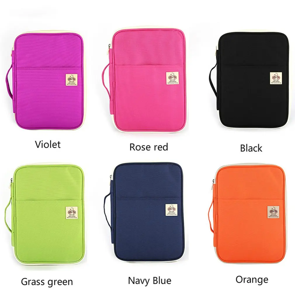 File Bag Receives Office Information Portable Computer Waterproof Oxford Cloth Filing Products Folder Stationery | Компьютеры и офис