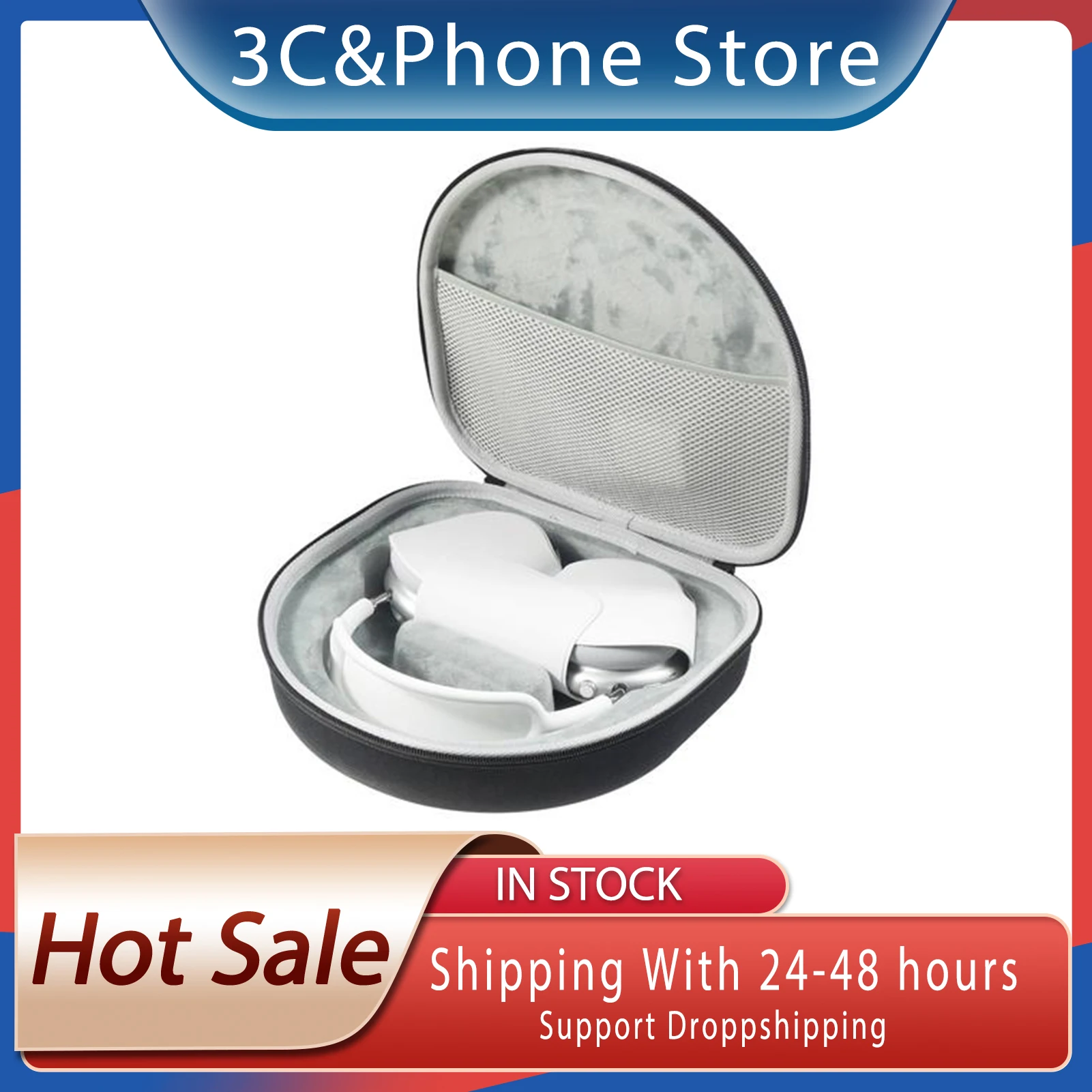 Сумка для хранения наушников чехол AirPods Max Drop доказательство водонепроницаемый