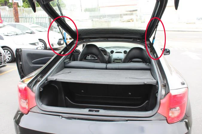 Авто Задняя Крышка багажника подъемные автомобильные газовые стойки пружинный подъемный амортизатор для Toyota Celica хэтчбек 2000-2005 16,48 дюймов