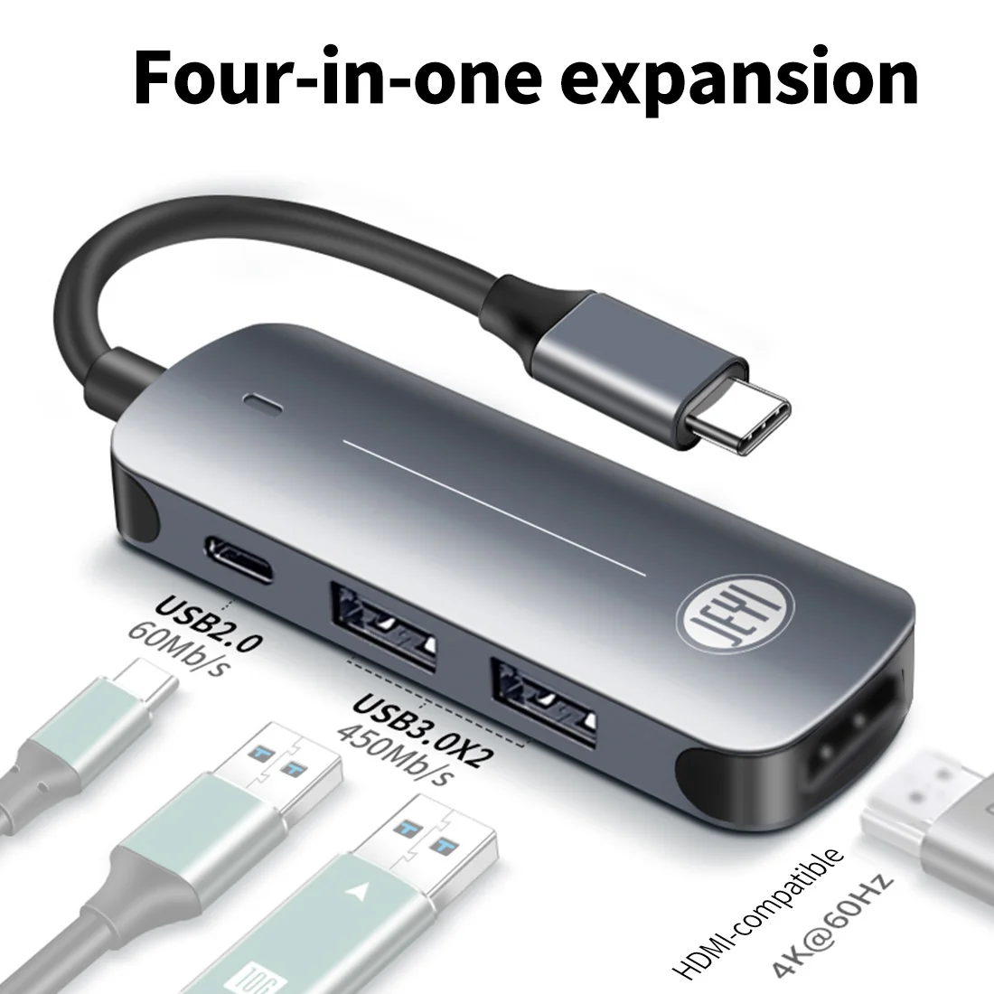 usb c концентратор type c док станция hd