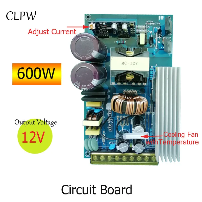 Single output power supply 600W AC-DC 12V 50A 24V 25A 30V 36V 48V 60V 70V 80V 90V 100V 110V 120V LED SMPS CCTV charger | Обустройство