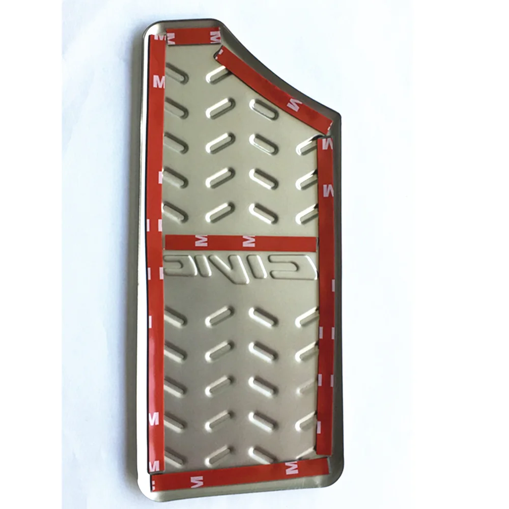 Стальной + резиновый автомобильный упор комплект для замены накладки на педаль