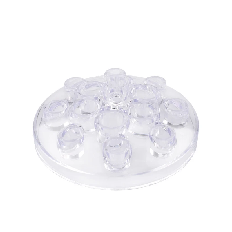 

Подставка для стакана с чернилами, прозрачная акриловая ручка для тату-машинки, пигментный колпачок для перманентного макияжа, микроблейди...