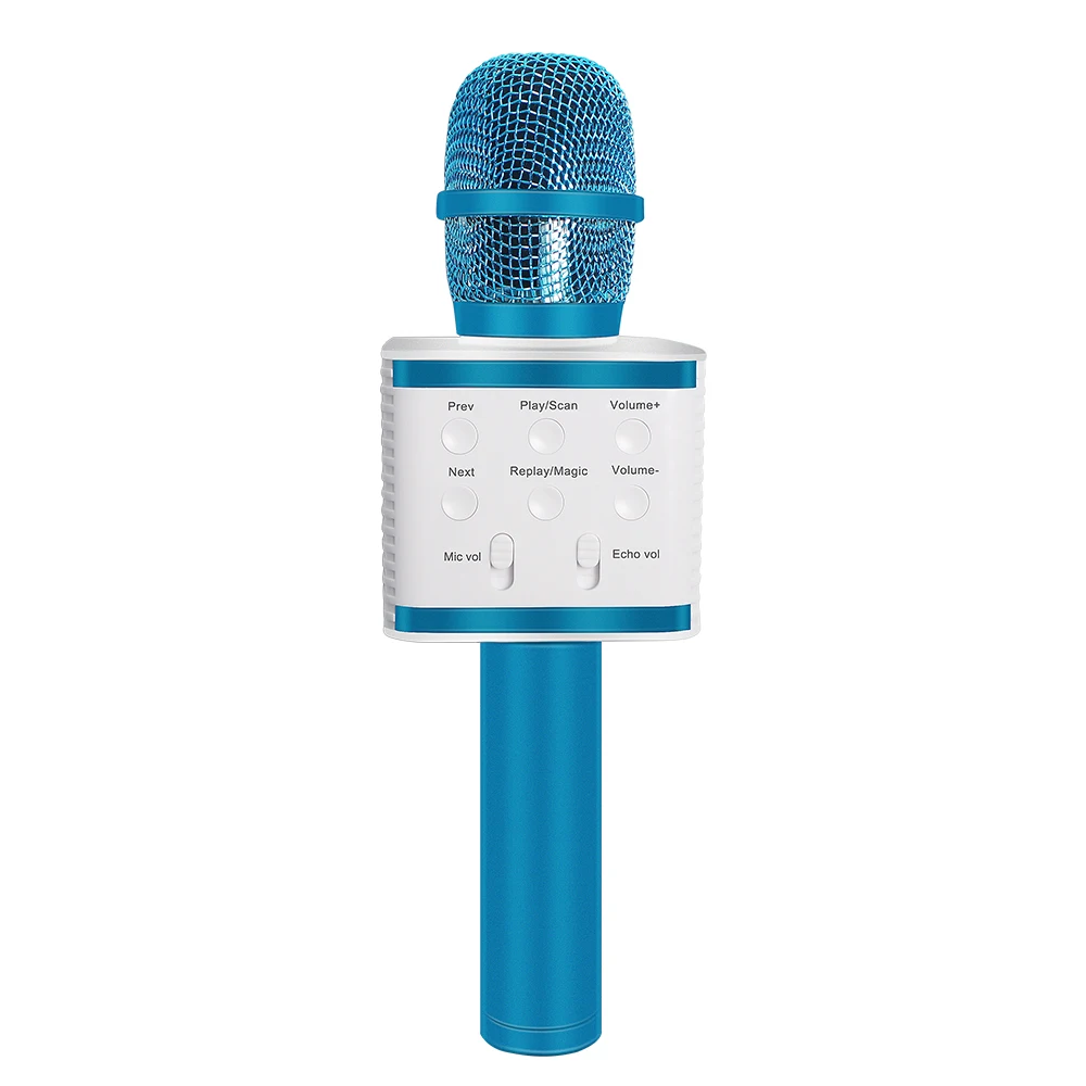 

V7 Microphone Music Mic Wireless Ws858 Upgrade Karaoke Microphone Home Ktv Kids Birthday Gift