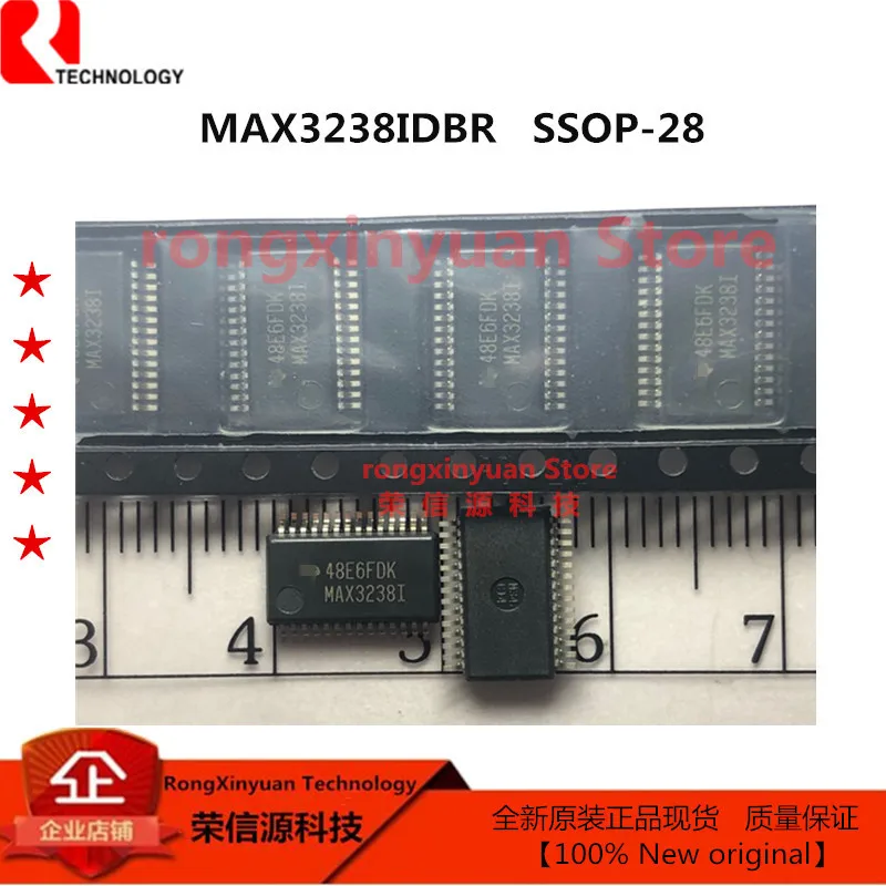 Из 2 предметов MAX3238IDBR MAX3238I SSOP28 MAX3238IDB MAX3238 3 V до 5 v образный вырез многоканальный RS 232