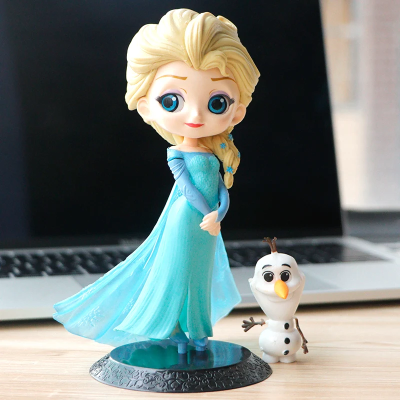Фигурка Принцессы Disney Frozen Эльза Анна ПВХ экшн-кукла коллекционная игрушка