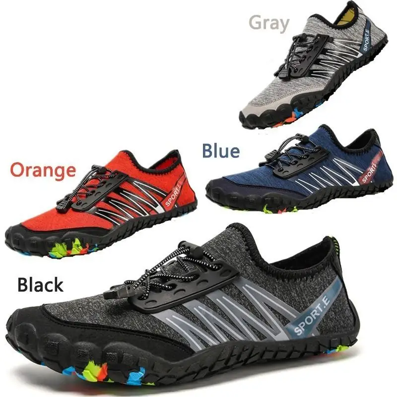 

Nonslip Aqua Shoes Men Women Outdoor Wading Footwear Seaside Beach Breathable Light Sneakers Elastic Soft Upstream Water Shoes