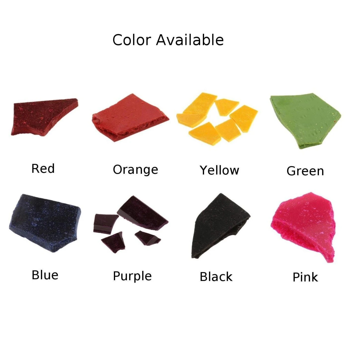 Свечи красители чипы 10 г пакеты для парафинового соевого воска упаковка