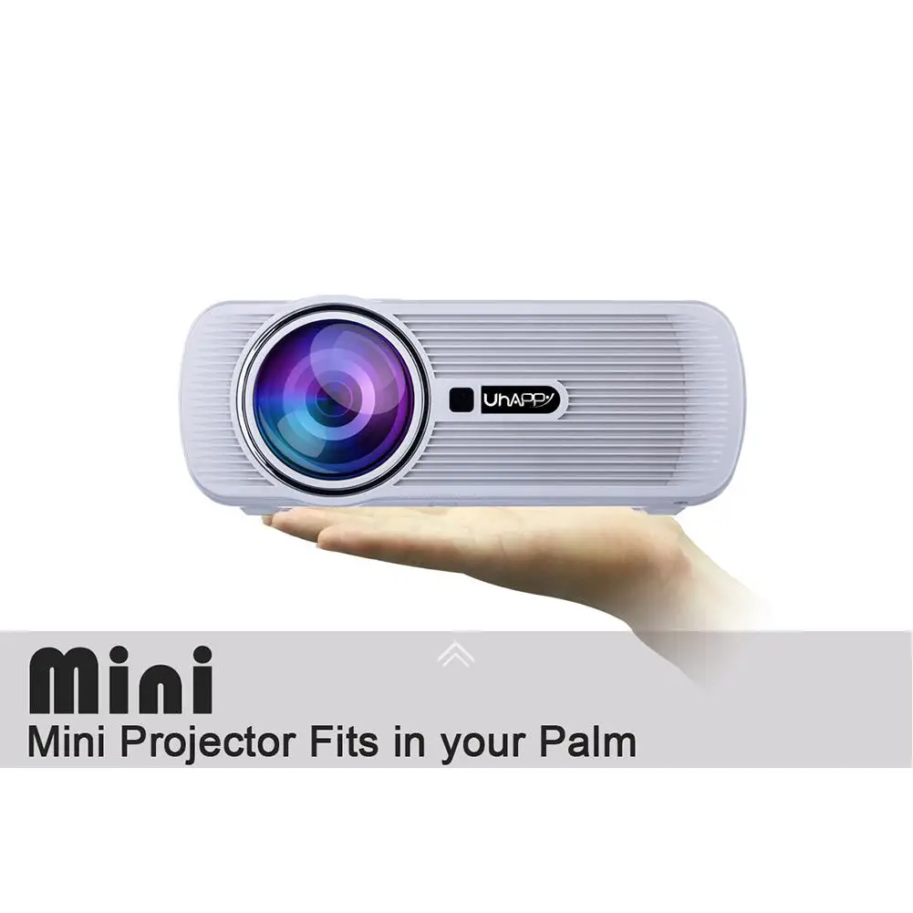 BEESCLOVER U80 PRO мини кинопроектор LCD видео проектор домашний кинотеатр развлечения