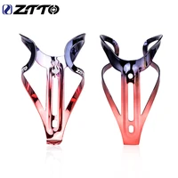 ztto mtb road gravel bike bottle cage bicycle water bottle holder plating aluminium colorful metal lightweight