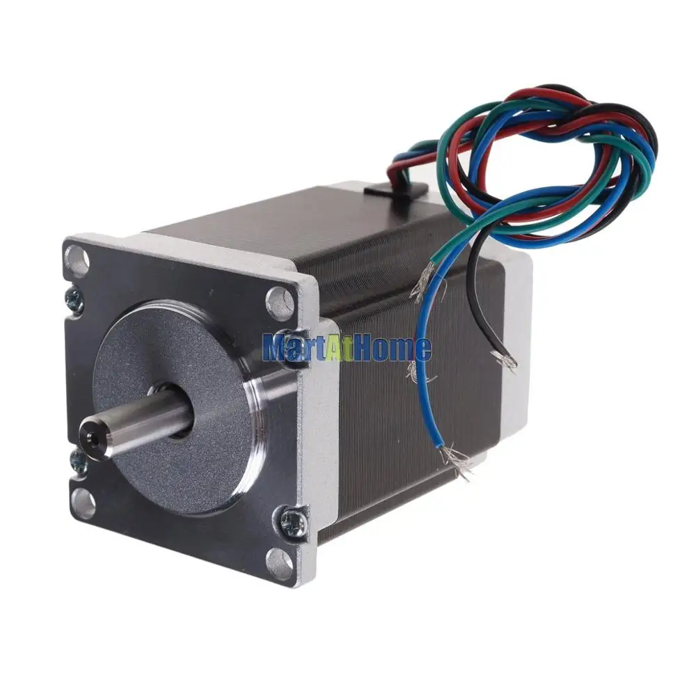 NEMA 23 57 мм 2-фазный CNC гибридный шаговый двигатель 1,89 Н. М 76 мм 2.8A 4-провода для 3D принтеры, оборудование для текстильной промышленности, упаковочная машина