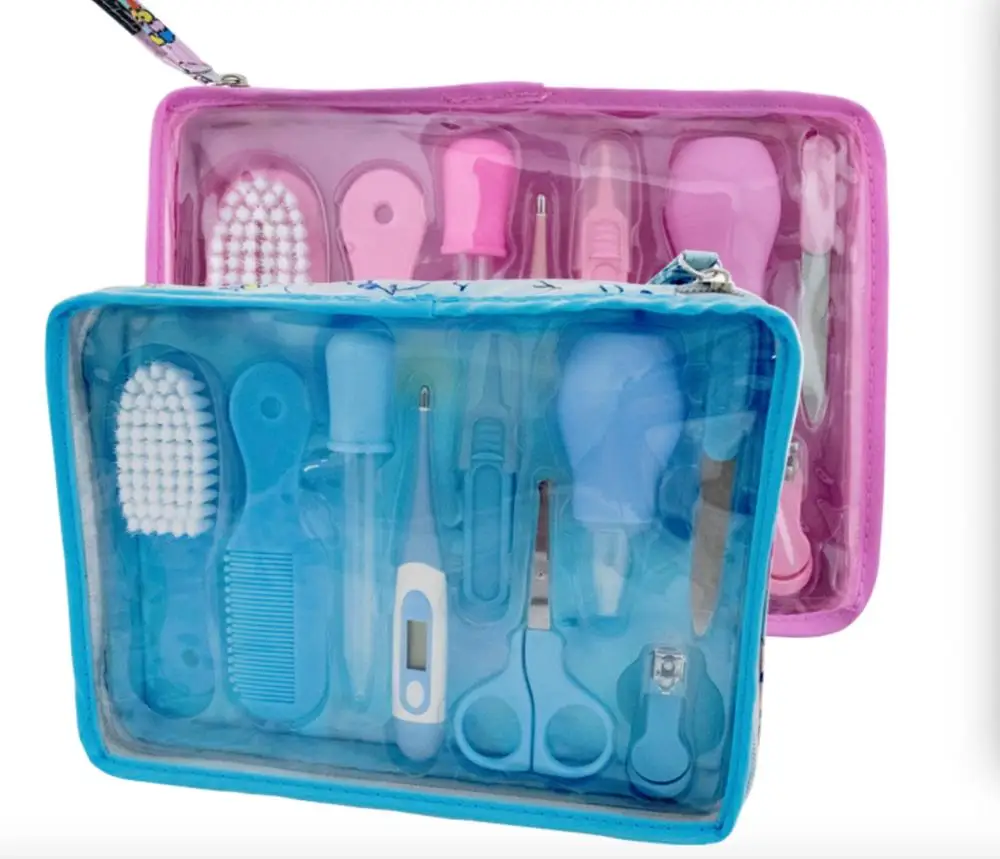 9 шт./компл. уход за малышом наборы для ухода ногтями волосами набор клипер ногтей