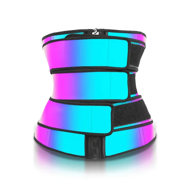 Корсет латексный Женский утягивающее белье из 9 стальных костей корсет для талии