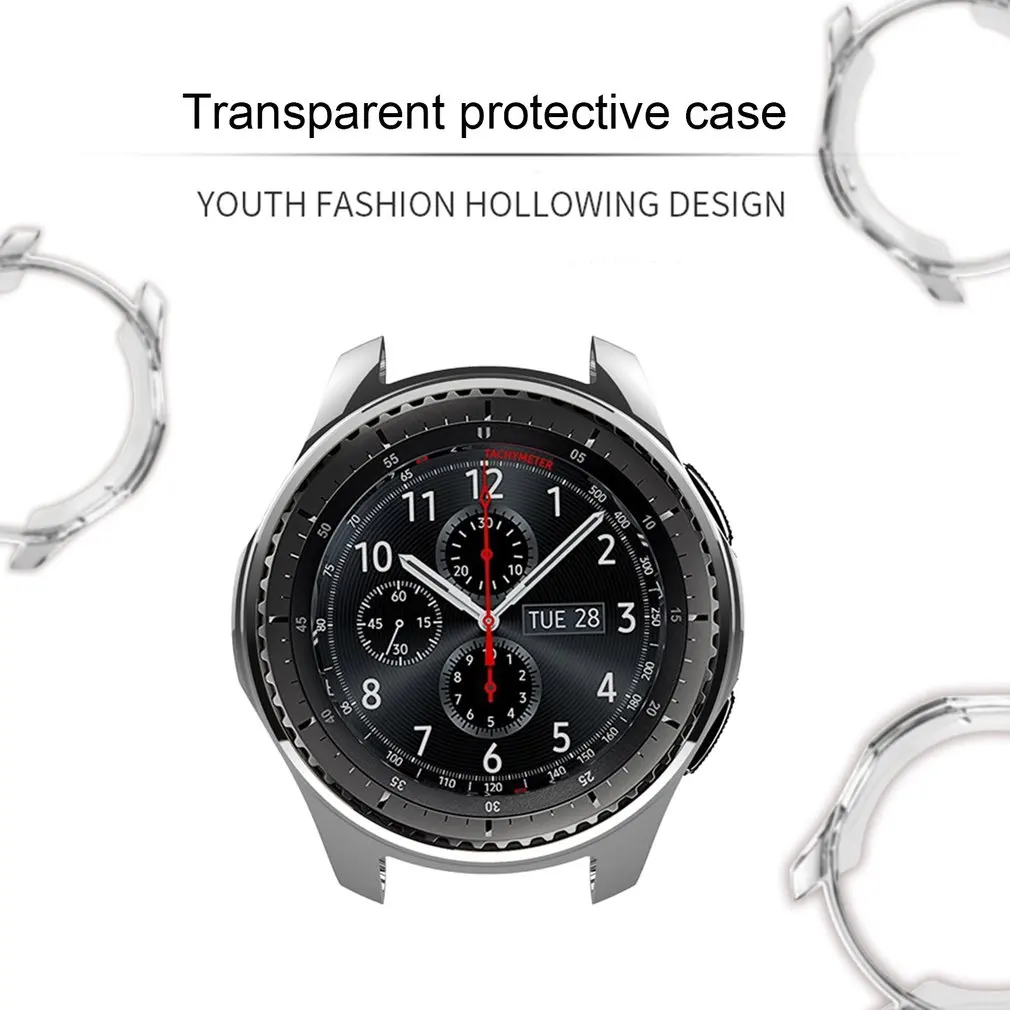 Ударопрочный защитный чехол для всех ремешок Galaxy Watch 46 мм умные часы Samsung s3/Galaxy watch