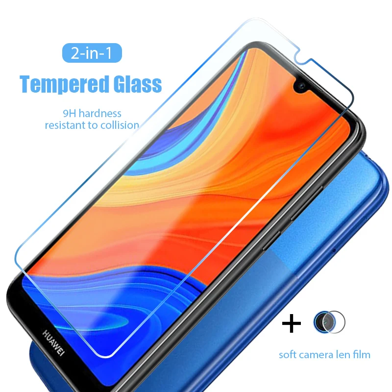 Закаленное стекло 2 в 1 для Enjoy 20 Pro Z 5G Защитное объектива задней камеры на Huawei P Smart