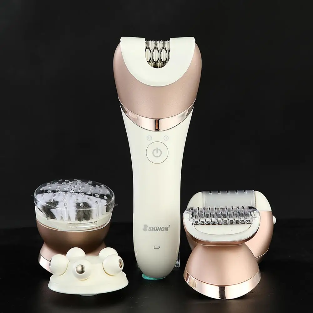 5 в 1 Электрический эпилятор для женщин бритва тела удаление волос Депиляционная