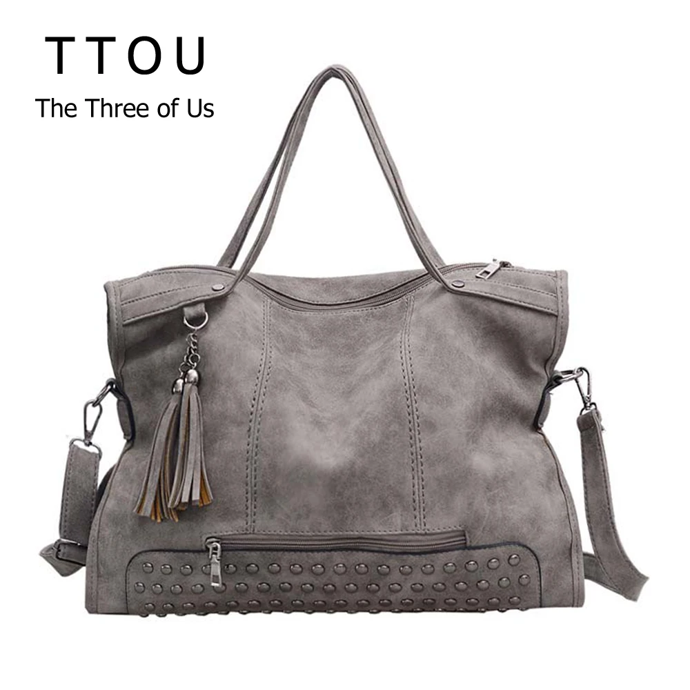 Женские сумки через плечо в стиле ретро с кисточками Deco винтажные большие