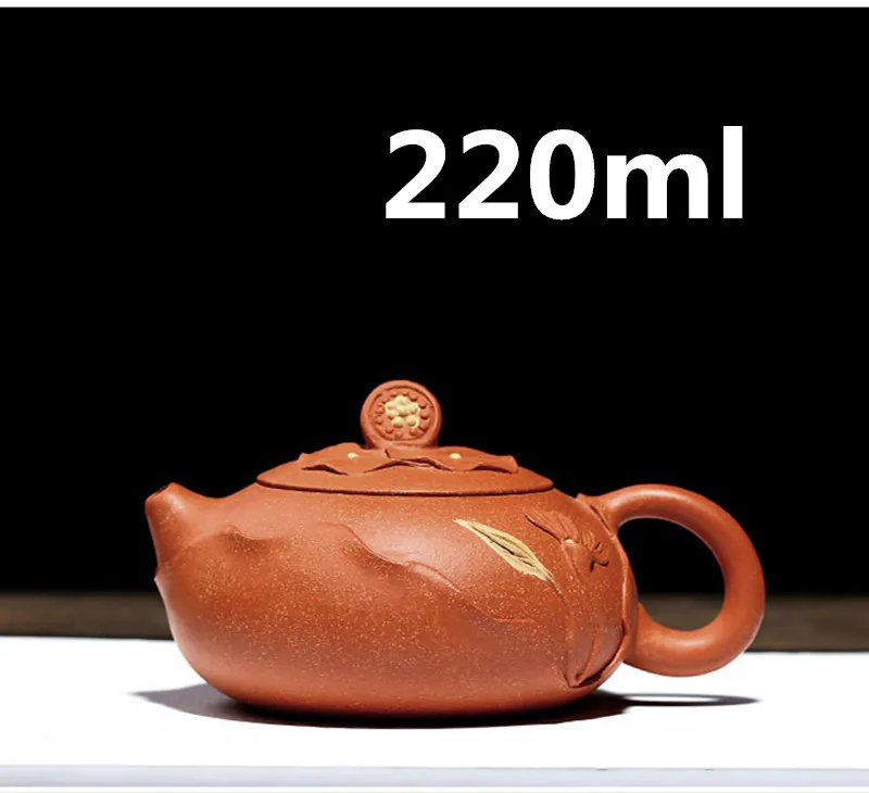2020 настоящий Tetera Teteras чайники фарфор Исин Чайник китайская глиняная керамика 220