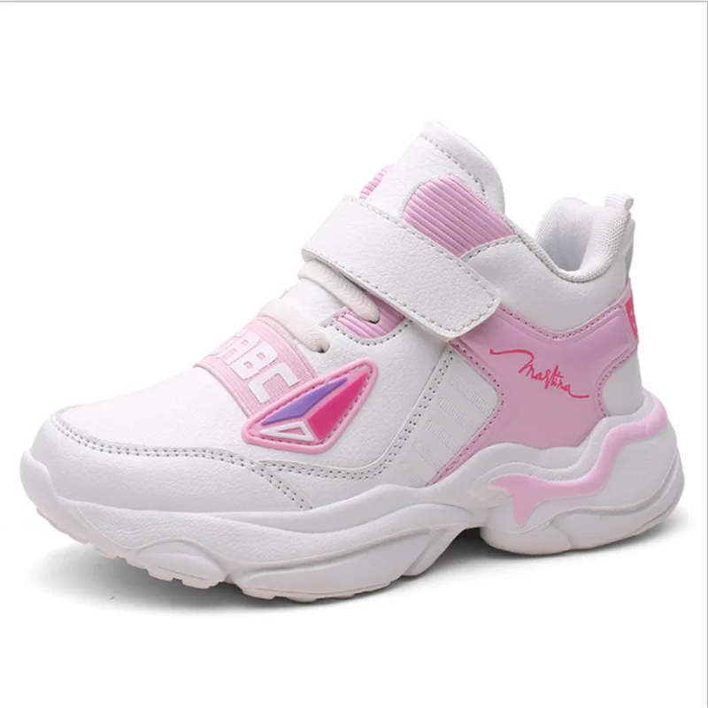 

2021 Spring Autumn New Sneakers Girls Boys High-top Light Sport Shoes School Fashion Comfortable Non-slip Runing Casual Shoes Z
