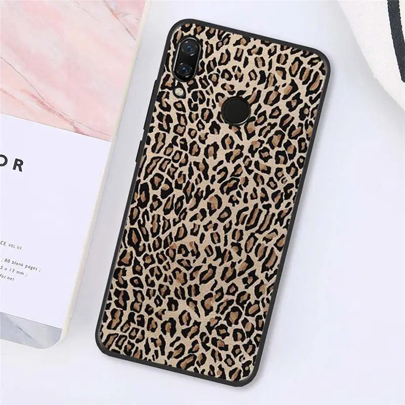 Модный чехол MaiYaCa с тигровым леопардом для телефона Xiaomi Redmi8 4X 6A 9 8A note pro 5Plus Note4 5 7