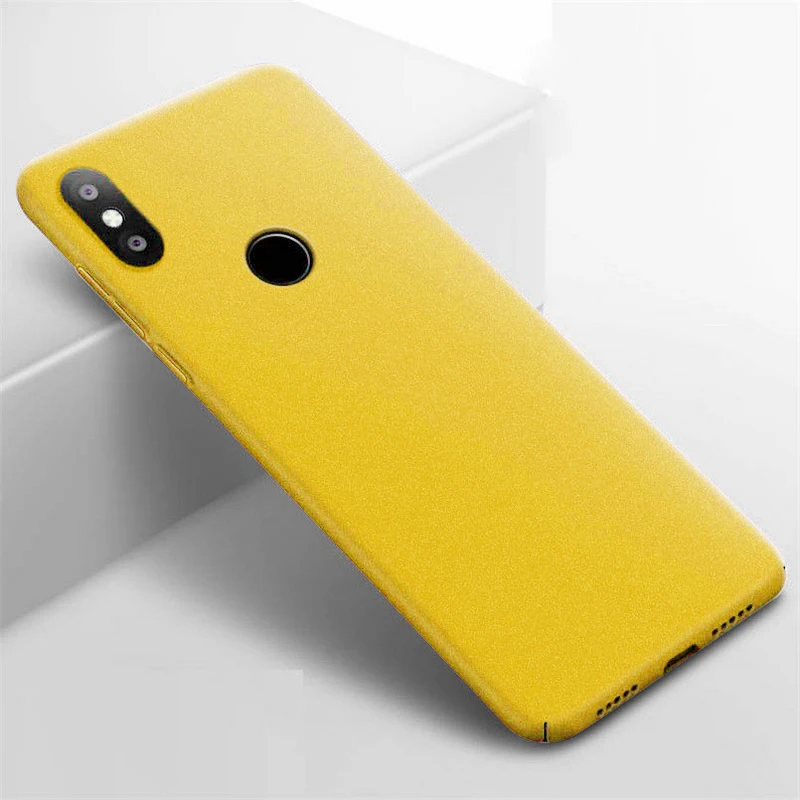 Противоударный Матовый Жесткий чехол из поликарбоната песчаника для Xiaomi Redmi Note 7 5