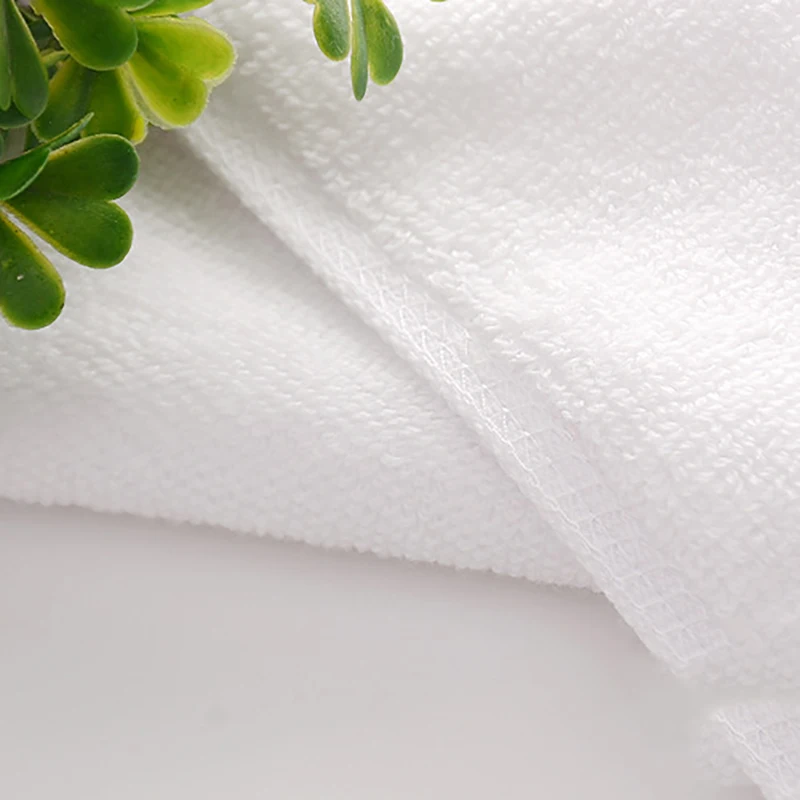 

2021 20PCS Towel Cotton White Superior Hotel Quality Soft Face Towel 30X30cm