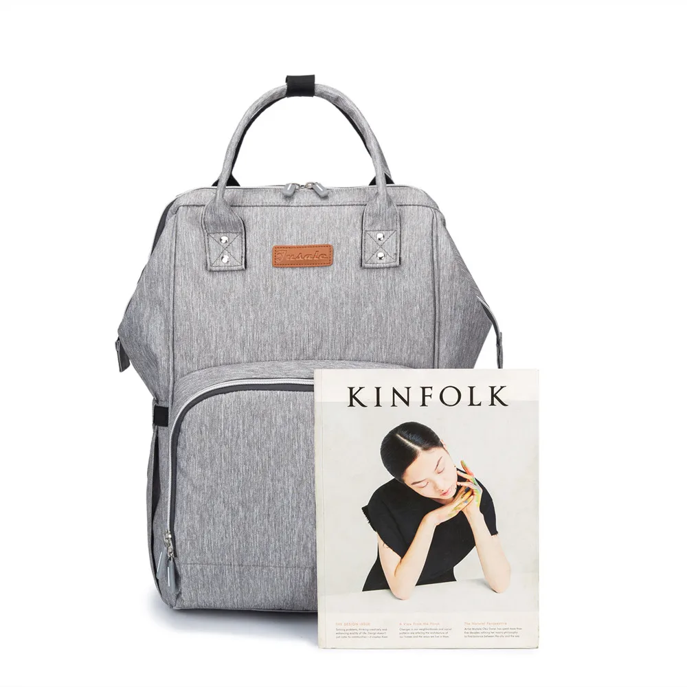 Сумка для подгузников мам с USB рюкзак и Новый Модный водонепроницаемый