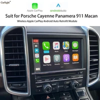 wireless apple carplay for porsche cayenne macan cayman panamera boxster 718 911 pcm3 03 14 0 android auto car play adapter