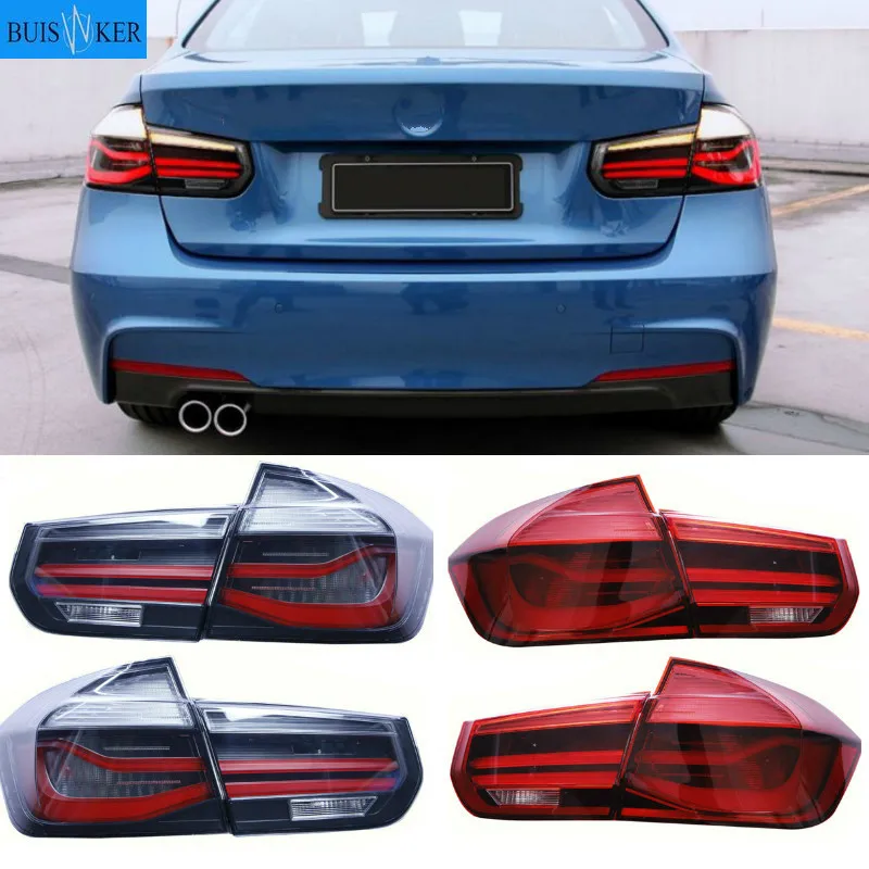 Для BMW F30 F35 3 серии хвост светильник 2012-2018 задний DRL + указатель поворота тормоза