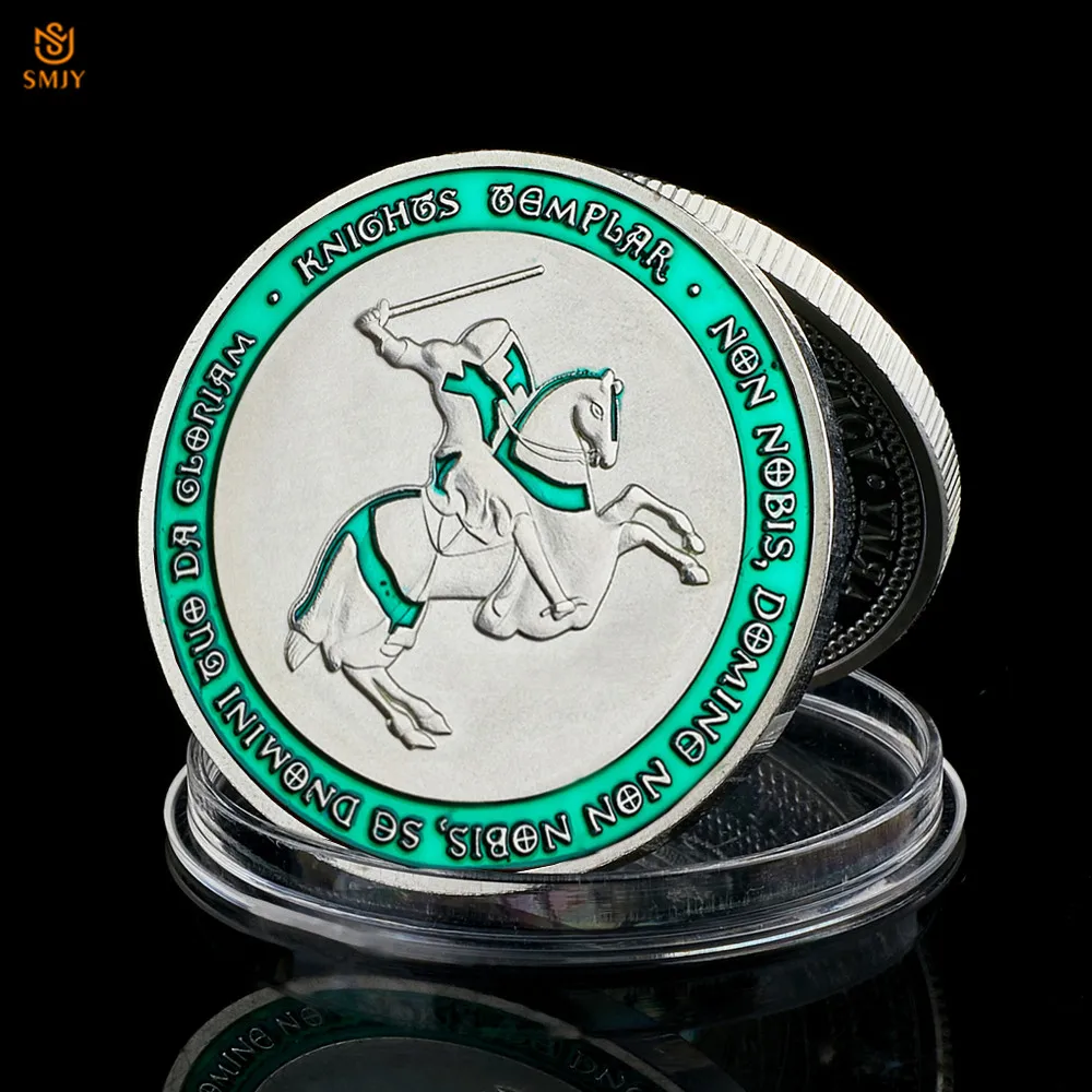 5 шт. серебряные сувенирные монеты в виде креста | Дом и сад