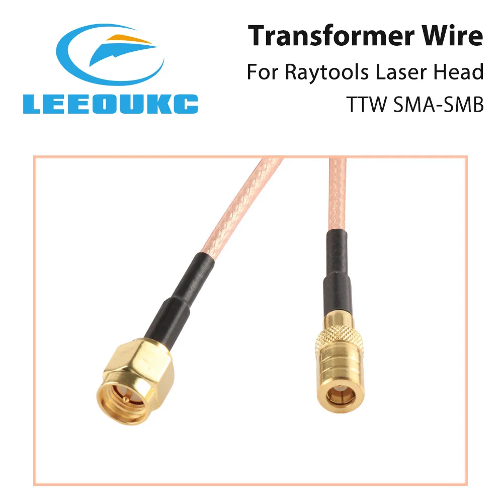 LEEOUKC TTW cable-Tip провод для трансформатора Raytools волоконная Лазерная режущая головка