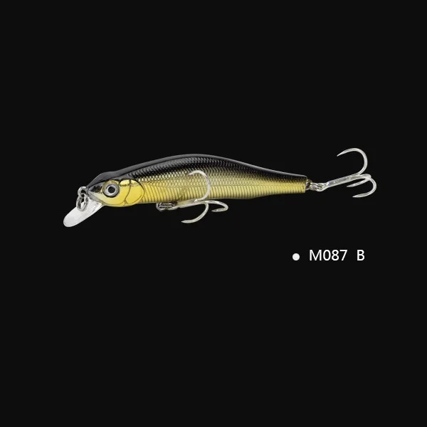 M087 - B 90 мм 9,5 г Minnow приманки для ловли рыбы, высокое качество рыбы, твердая блесна центр тяжести переключения длинный выстрел магнит заброса приманки с системой зима - Цвет: M087 - B