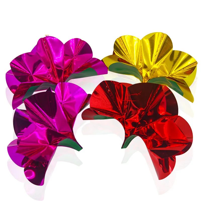 10 шт. = 1 набор цветов из пустой рукой цветок ПВХ для магических фокусов