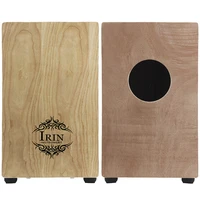 wooden cajon box drum hand drum percussion instrument with string rubber feet fraxinus mandshurica panel box drum with carry bag