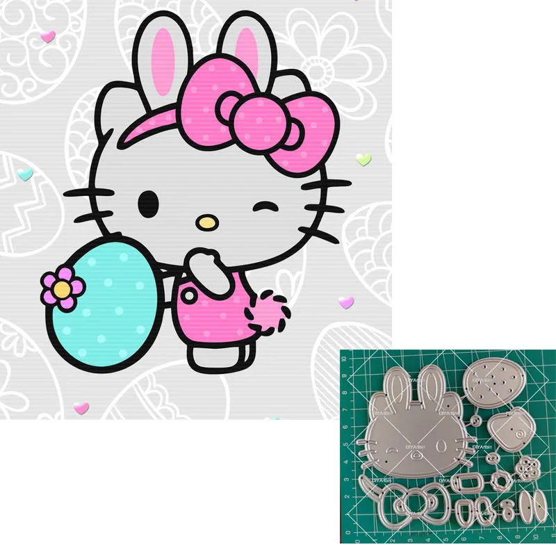 Металлические Вырубные штампы форма для высечки пасхальное украшение