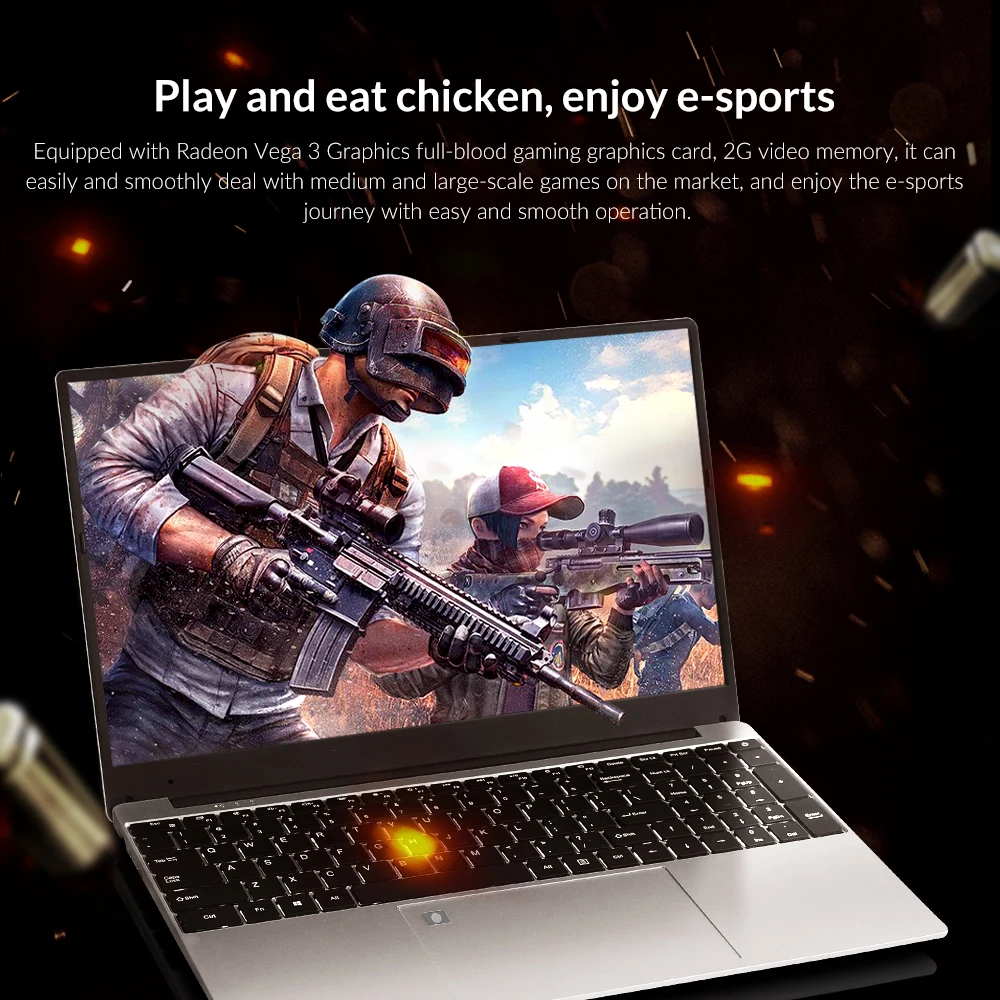 Billig Hohe 3,4G AMD Ryzen 3 2200U Laptop 15,6 Inch IPS Bildschirm Windows 10 Notebook Gaming Laptops 8G/16G DDR4 128 256 1T SSD 1920x1080